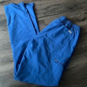 Figs Blue Track Pants